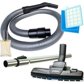 Philips FC 8672 PowerPro Active Süpürge Hortumu Emici Başlık Boru Hepa Filtre 2 Ad Sünger Hortum