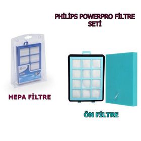 Philips FC 8760 Power Pro Süpürge Hepa Filtre Seti