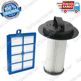Philips FC 9203 Marathon Silindir Filtre ve Hepa Filtre Seti