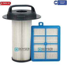 Philips FC 9210 Marathon Silindir Filtre ve Hepa Filtre Seti