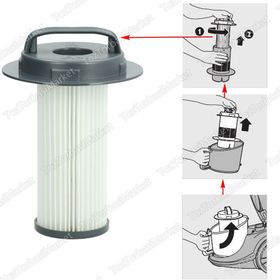 Philips FC 9210 Marathon Silindir Filtre ve Hepa Filtre Seti
