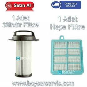 Philips FC 9216 Marathon Silindir Filtre ve Hepa Filtre Seti 