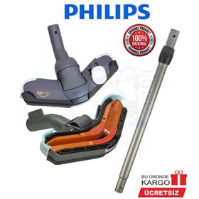 Philips FC 9236 Marathon Süpürge Triactive Emici Başlık Pimli Teleskopik Boru