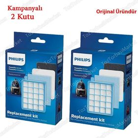 Philips FC 9533 Powerpro Active 2 Kutu Hepa Filtre Seti