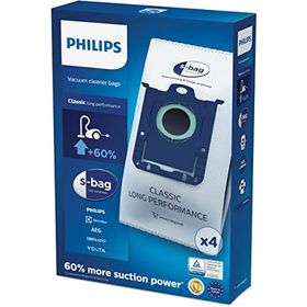 Philips FC8021-03 S-Bag Beyaz 4 Adet Elektrikli Süpürge Torbası