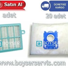 Philips FC8726 20 Adet Süpürge Toz Torbası