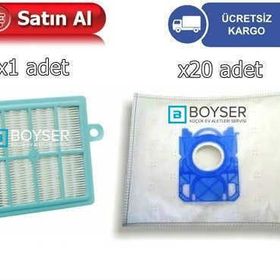 Philips FC9160 20 Adet Süpürge Toz Torbası