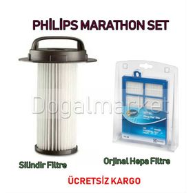 Philips FC9206 Marathon Hepa Filtre Seti