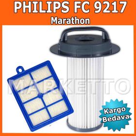 Philips FC9214 Marathon Silindir Filtre ve Hepa Filtre Seti