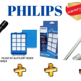 Philips FC9911 Teleskopik Çelik Süpürge Borusu Hepa 13 Filtre
