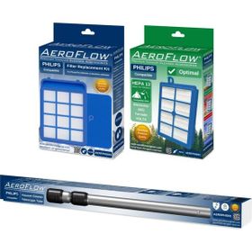 Philips FC9925 AeroFlow Marathon Ultimate Elektrikli Süpürge Uyumlu Güçlendirilmiş Hepa 13 Filtre