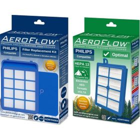 Philips FC9925 AeroFlow Marathon Ultimate Elektrikli Süpürge Uyumlu Güçlendirilmiş Hepa 13 Filtre