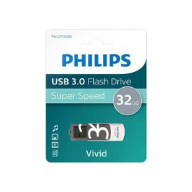 Philips FM32FD00B 32 GB Vivid Gölge Grisi USB 3.0 Flash Disk