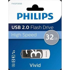 Philips FM32FD05B 32 GB Vivid Gölge Grisi USB 2.0 Flash Disk