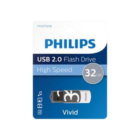 Philips FM32FD05B 32 GB Vivid Gölge Grisi USB 2.0 Flash Disk