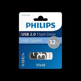 Philips FM32FD05B 32 GB Vivid Gölge Grisi USB 2.0 Flash Disk