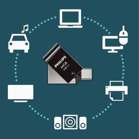 Philips FM64DC152B Type-C 64 GB Flash Bellek
