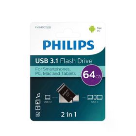 Philips FM64DC152B Type-C 64 GB Flash Bellek