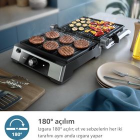 Philips HD6301/90 5000 Serisi Izgara ve Tost Makinesi