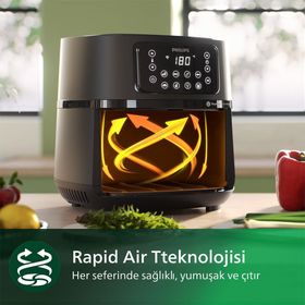 Philips HD9285/96 7.2 lt XXL Airfryer Outlet-Teşhir