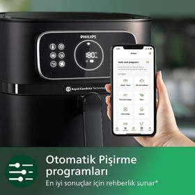 Philips HD9875/90 8.3 lt XXL Siyah Airfryer