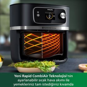 Philips HD9880/90 Combi 8.3 lt XXL Airfryer