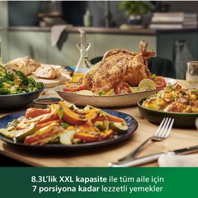 Philips HD9880/90 Combi 8.3 lt XXL Airfryer