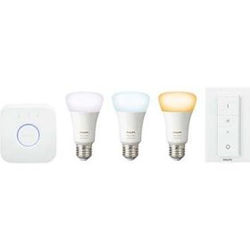 Philips Hue E27 Beyaz Ambiyans 3'lü Kumandalı Akıllı Başlangıç Seti