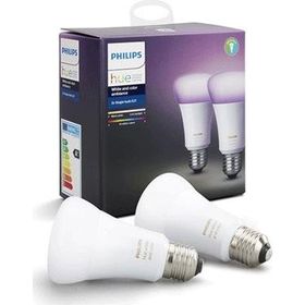 Philips Hue E27 Renkli 2'li Ekopaket Akıllı Ampul