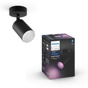 Philips Hue Fugato Single Siyah 1x5.7 W 230 V Spot Lamba
