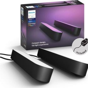 Philips Hue Play 2'li Akıllı Siyah Led Aydınlatma
