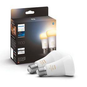Philips Huewa 8-75 W Beyaz Ambiyans E27 Bluetooth Akıllı 2'li Ampul