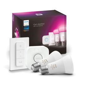 Philips HUEWCA 9-75W E27 2'li Başlangıç Ampül Seti