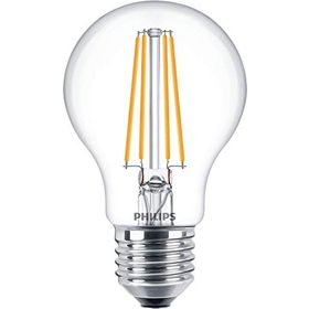 Philips LED Dim Edilmez 2'li Ekopaket Classic 60 W A60 Filament Ampul 2700 Sarı Işık E27 Normal Duy