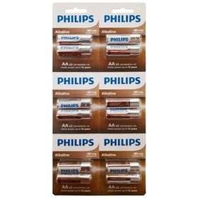 Philips LR6A12S/10 12 Adet Alkaline Pil