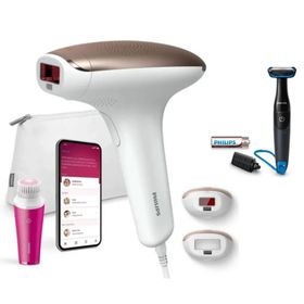 Philips Lumea Advanced BRI924 IPL Lazer Epilasyon Aleti ve Lazer Öncesi Vücut Tıraş Makinesi Seti