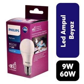Philips Mycare 8W-60W 6500K Beyaz Işık Led Lamba