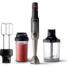 Philips Promiks 800 W 3 Kademeli Siyah Blender Seti