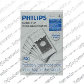 Philips S-Bag FC8021-03 5 Adet Süpürge Torbası
