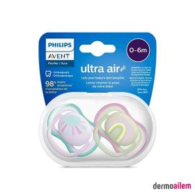 Philips SCF085/59 Avent Ultra Air 0-6 Ay 2'li Kız Emzik