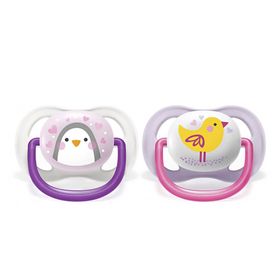 Philips SCF343/21 Avent Ultra Air Pembe 2'li 0-6 Ay Emzik