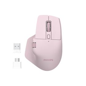 Philips SPK7858 Pembe Optik Şarjlı Sessiz Kablosuz Mouse