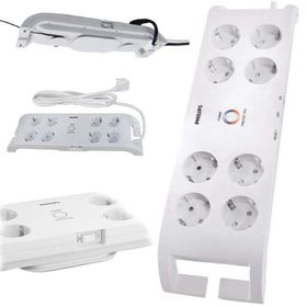 Philips SPN3080B-10 2 mt Akım Korumalı Priz