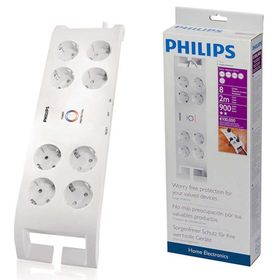 Philips SPN3080B-10 2 mt Akım Korumalı Priz