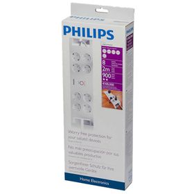 Philips SPN3080B-10 2 mt Akım Korumalı Priz