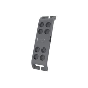 Philips SPN3180A/62 2 mt Kablo Gri 2400 Joules 8 Soket Akım Korumalı Priz