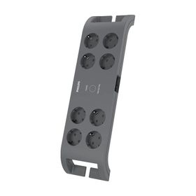 Philips SPN3180A/62 2 mt Kablo Gri 2400 Joules 8 Soket Akım Korumalı Priz