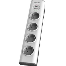 Philips SPN7040WA 600J 2M 3680W 16A 4'lü Akım Korumalı Priz