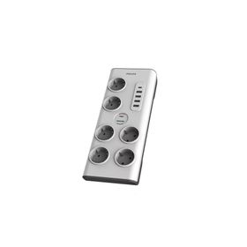 Philips SPN7060WA/62 6'lı 2 mt Akım Korumalı 5 USB Girişli Priz
