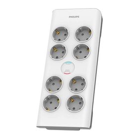 Philips SPN7080 900J 3680 W 2 mt 8'li Akım Korumalı Priz